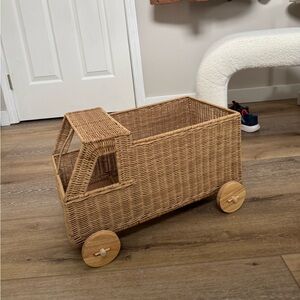 Wicker Toy Truck for Kids